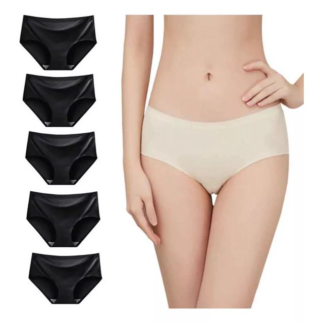 5pack Pantaletas Confort De Sin Costura Para Mujer #810