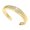 Q760 gold, variant on Modern Bridal Anniversary Ladies For Her Lightweight Dazzling AAA Zircon Cubic Zirconia Ring Elegant Gift Gift Box Included