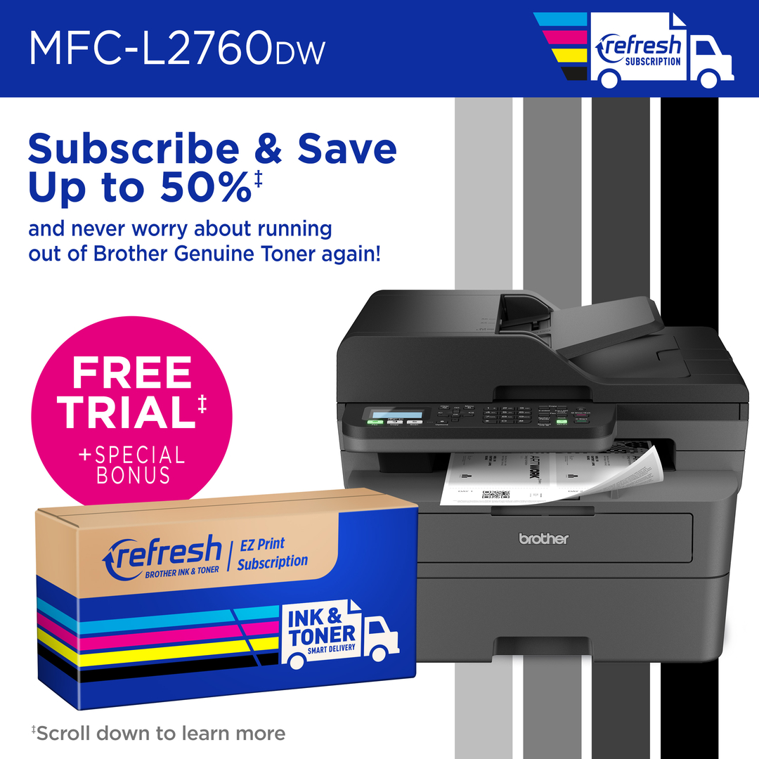 Brother MFC-L2760DW Wireless Laser All-in-One Printer photo 5