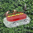 thumbnail image 4 of Bebedero de colibrí con ventana Recipiente de comida para pájaros extraíble Alimentación de pájaros (rojo) Ndcxsfigh Libre de BPA, 4 of 8