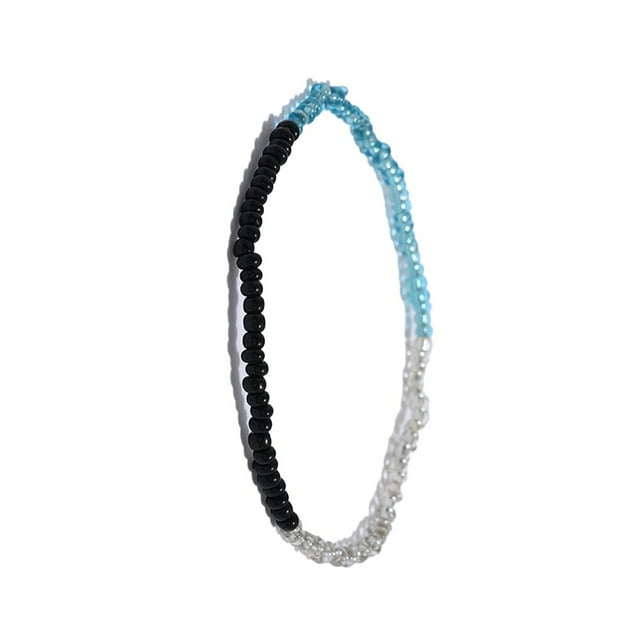 Langgg Rice Bead Ankle Bracelet Unique Colour-fast Ankles Chains Exquisite Handmade Multi-purpose Chic Girls Anklets Feet Decor 27