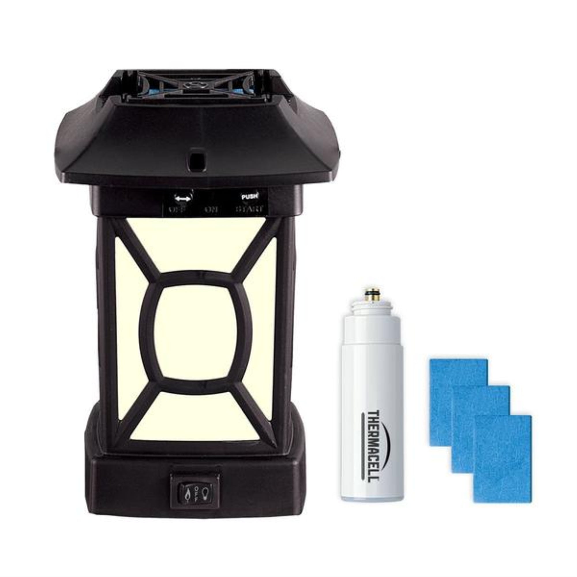 Løs gyde Ydmyge Thermacell Mosquito Repellent Cambridge Lantern with 12-Hour Refill and  Fuel Cartridge - Walmart.com