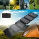 thumbnail image 5 of Panel solar plegable, cargador solar de energía móvil solar USB plegable para exteriores construido para profesionales, 5 of 8