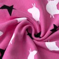 thumbnail image 6 of NIPAXO Girls Pajamas Set Long Sleeve Cat Face and Star Print Thermal Top and Matching Pants Sleepwear for Kids, 6 of 8
