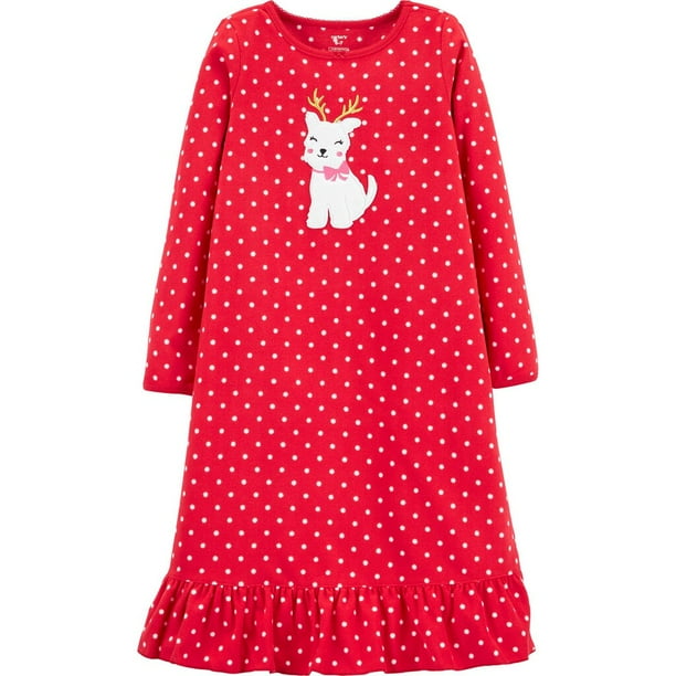 carters fleece gown