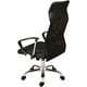 thumbnail image 3 of Silla de Oficina Ejecutiva Stay Elit Reclinable con Malla y Altura Ajustable Negro Grande Minimalista, 3 of 5