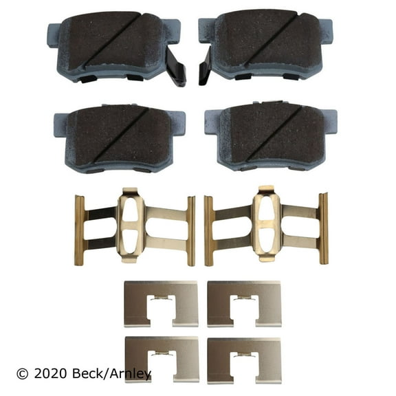 BeckArnley 085-6733 Premium Asm Pads W / Hardware