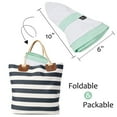 thumbnail image 4 of Catalonia Bucket Hat for Women Wide Brim Foldable Outdoor Travel Beach Safari Green/White, 4 of 8