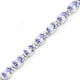 thumbnail image 4 of 6.00 Carat Genuine Tanzanite .925 Sterling Silver Bracelet QJ Model, 4 of 4