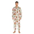 thumbnail image 6 of joogoo Gingerbread Christmas Unisex Adults Onesies Pajamas Jumpsuits L, 6 of 7