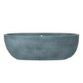 thumbnail image 6 of Native Trails Nst6636 Nativestone 66" Free Standing Concrete Soaking Tub - Wood, 6 of 7