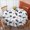 Police And Light, variant on Police and Officer White Pattern Round Tablecloth 70"x70", Wrinkle Resistant Wipeable Table Cover for Kitchen Dining Room Picnic Patio and Party
