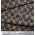 thumbnail image 3 of Soimoi Cotton Duck Fabric Floral Block Print Fabric by The Yard 42 Inch Wide, 3 of 3