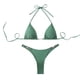 thumbnail image 2 of Trajes de baño para mujer, bikinis de cintura alta con cordón ajustable, traje de baño fruncido, conjunto dividido, trajes de baño para mujer, trajes de baño para mujer, traje de baño para mujer, traj, 2 of 7