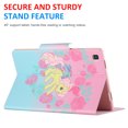 thumbnail image 4 of Case for Samsung Galaxy Tab S7 11" 2020 SM-T870, Slim Folio Stand PU Leather Magnetic Shockproof Protective Cover with Card Holder & Smart Wake/Sleep, 4 of 6