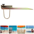 thumbnail image 1 of HEALEEP 2 Pcs Ancre de Sable pour Parapluie Design en Acier Robuste pour Camping, 1 of 8