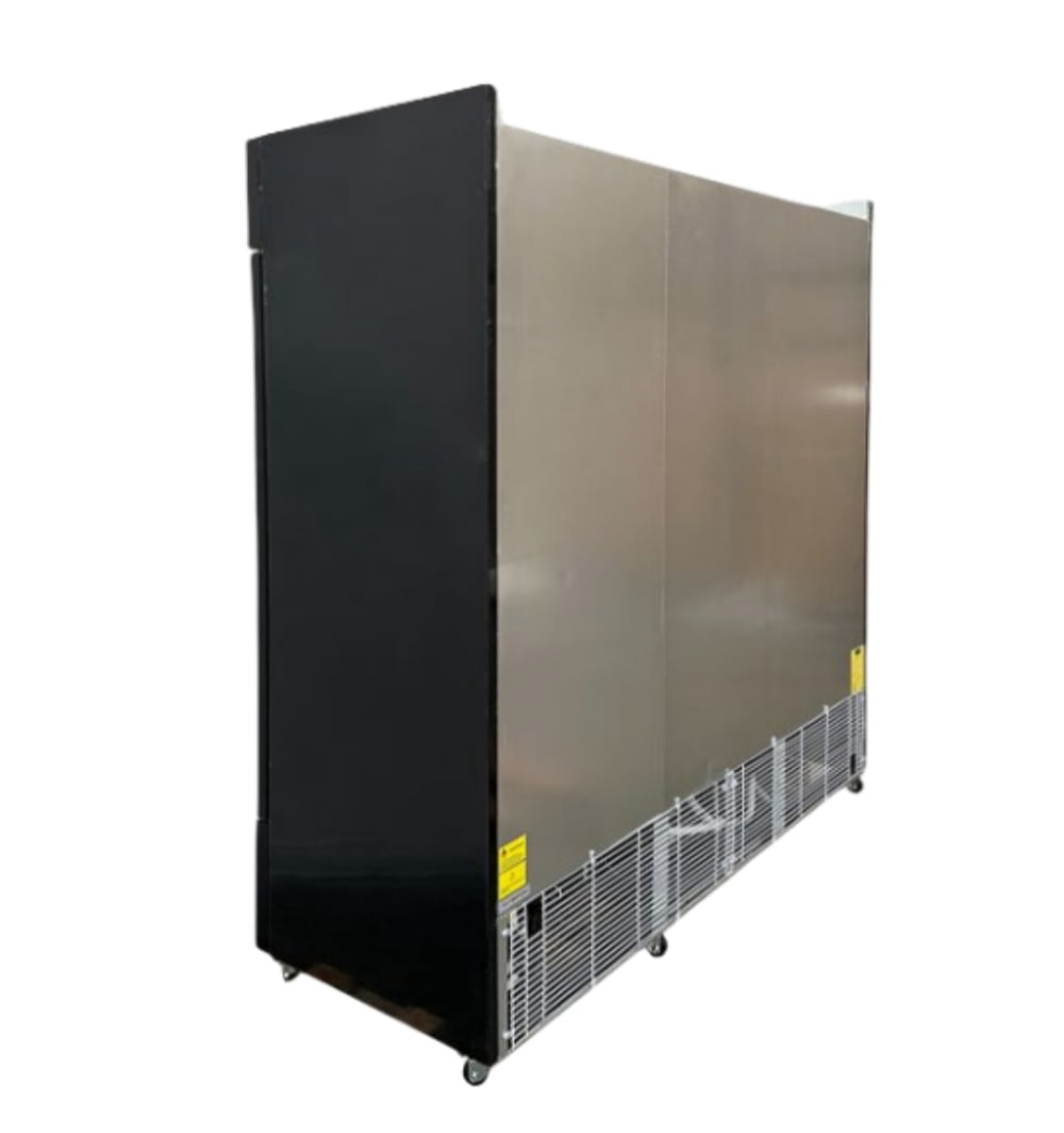 Cooler Depot NSF 74 in. Commercial Glass Door Merchandiser 49 Cu.Ft. 3-Door Refrigerator Energy Saving Cooler ETL
