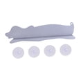 thumbnail image 4 of DOLITY Sink Baffle Plate Portable Cartoon Dog Shape Water Screen Silicone for Dish Washing Kitchen gray, 4 of 9