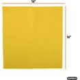 thumbnail image 4 of Superio Shammy Cloth, 15-Pack (Yellow) Scratch Free Towel Cloth 16"x19, 4 of 5