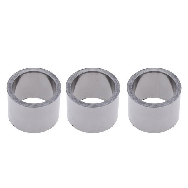 Empaque De Aplastamiento Del Escape De La Motocicleta 3x Que Silenciador Y Las Tuberías De Bajada OD48mm ID38mm Baoblaze Junta de escape