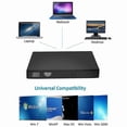 thumbnail image 5 of Lecteur Graveur de Disque Dur DVD CD Externe USB Lecteur Lecteur Optique pour PC Portable, 5 of 5