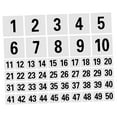 thumbnail image 5 of WRITWAA 50pcs Number Cards Plastic Table Numbers Service Efficiency, 5 of 8