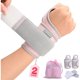 thumbnail image 1 of wonima44 Carpal Tunnel Wrist Brace for Right Left Hand 2 Pack, Wrist Support Wraps for Women Men, Adjustable Wrist Brace for Tendonitis, Arthritis, Weightlifting, Sports, Day Night Support, Pink, 1 of 1