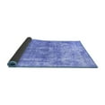 thumbnail image 2 of Ahgly Company Indoor Rectangle Abstract Blue Contemporary Area Rugs, 2' x 3', 2 of 4