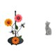 thumbnail image 1 of Dispensador de toallas de papel con forma de gato, antideslizante, vertical, con soporte para pañuelos. Figura decorativa de resina, coleccionable, ad, 1 of 8