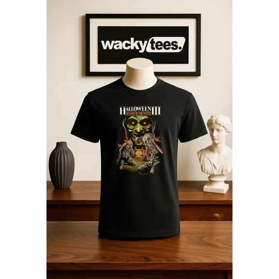 RARE Halloween III Season of the Witch TV Horror Halloween Graphic Tee Shirt