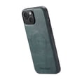 thumbnail image 4 of Magnetic Phone Case for iPhone 15, Classic Business Shockproof Protective Compatible with MagSafe Charging PU Leather Back Case for Men Women for iPhone 15 - Green, 4 of 5