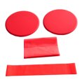 thumbnail image 5 of Windfall 1 Pair Yoga Exercise Sliding Discs Slider with Resistance Ring Elastic Band - Fitness Tool, 5 of 6