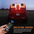 thumbnail image 4 of Nilight Spiral RGB LED Whip Light for Offroad Truck UTV ATV Dune Buggy RZR Polaris 2FT 2Pcs, 4 of 7