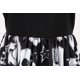 thumbnail image 2 of Disfraces de Halloween con estampado de calavera aterradora para mujer, vestido de fiesta de carnaval, vestido de fiesta de noche de manga larga, vestido de graduación elegante, 1950s, 2 of 4