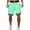 Mint Green2, variant on tarylea Plus Size Mens Shorts Elastic Waist Knee Length Shorts Color Blocked Drawstring Shorts with Pockets Casual Loose Workout Gym Shorts
