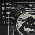 thumbnail image 4 of Men's The Nightmare Before Christmas Oogie Boogie The Moon Tarot Card Graphic Tee Black Small, 4 of 10