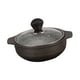 thumbnail image 5 of Olla de piedra coreana, cuenco de piedra con tapa, cuenco para servir, olla Dolsot antiadherente, olla Bibimbap para guisos, sopas, cocinar, Donabe 24cm, 5 of 8