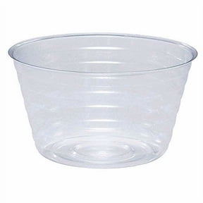 CWP Heavy Gauge Vinyl PVC Plastic Basket Liner, 6-Inch Diameter, Clear