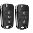 thumbnail image 1 of 2 st ersättnings bilnyckelskal kompatibla med Hyundai i30 i35 i10 i20 i, 1 of 5
