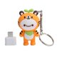 thumbnail image 1 of U Disk USB2.0 Memory Card Flash Drive with TypeC Adapter Computer Accessories Tiger Pattern upc0101(32GB ), 1 of 5