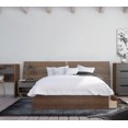 thumbnail image 1 of Nexera Rebel 3 Piece Bedroom Set, Walnut and Charcoal, 1 of 4