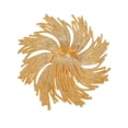 thumbnail image 4 of Broche de flores, Broche de flores, Exquisita insignia de metal para solapa, Pin dorado para vestidos, abrigos, sombreros, blusas, 4 of 9