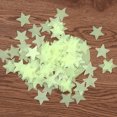 thumbnail image 4 of 201 pegatinas luminosas de luna y estrella, decoración de pared brillante, calcomanía para habitación, adorno para el hogar para niñas, color amarillo y verde, 4 of 5