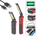 thumbnail image 3 of Car Repair COB LED Work Light Dimmable USB Rechargeable LED Flashlight Inspection Lamp with Magnetic Hook Power Bank Torch (A), 3 of 7