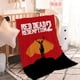 thumbnail image 2 of Juego popular Red Dead Redemption 2, mantas decorativas para sofá, manta doble, ropa de cama de microfibra mullida, vellón hasta las rodillas, 2 of 5