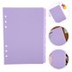 thumbnail image 4 of 6 separadores de hojas de repuesto para carpeta, separadores de inserción de 6 agujeros con pestañas, 4 of 8
