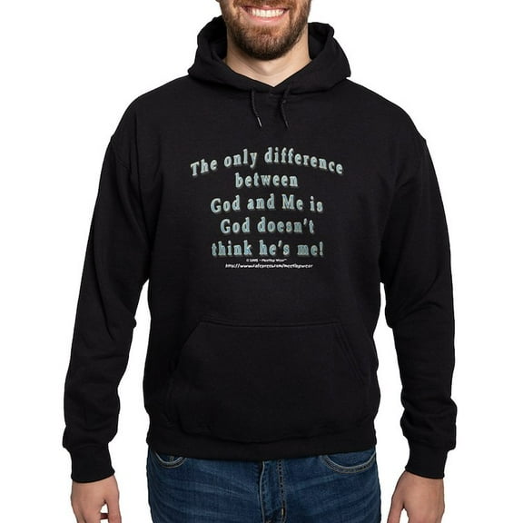 CafePress - God And Me! Hoodie (Dark) - Pullover Hoodie, Classic, Comfortable Hooded Sweatshirt