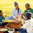 thumbnail image 6 of Thanksgiving Canvas Beach Blanket Picnic Mat for Outdoor Activities - Waterproof and Sandproof, Large Size for Family Gathering and Beach Fun, 6 of 6