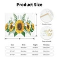 thumbnail image 2 of Lsque Sunflowers (2) Print Wall Art – Decorative Picture for Living Room, Bedroom, and Office (Horizontal), 2 of 6