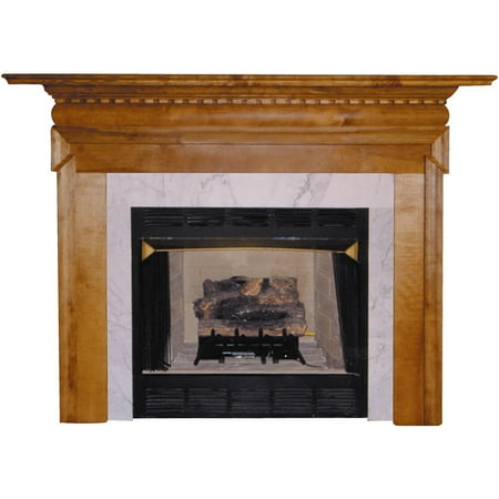 Agee Woodworks Victorian Wood Fireplace Mantel Surround Walmart Com